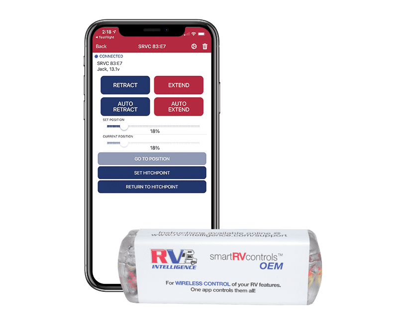 Rv Intelligence RV Level - Bluetooth 3-1/2 x 3-1/2 / 100 ft